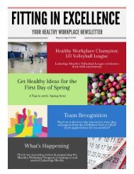 Fitting In Excellence March April 2018