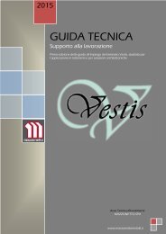 Guida tecnica laminato Vestis