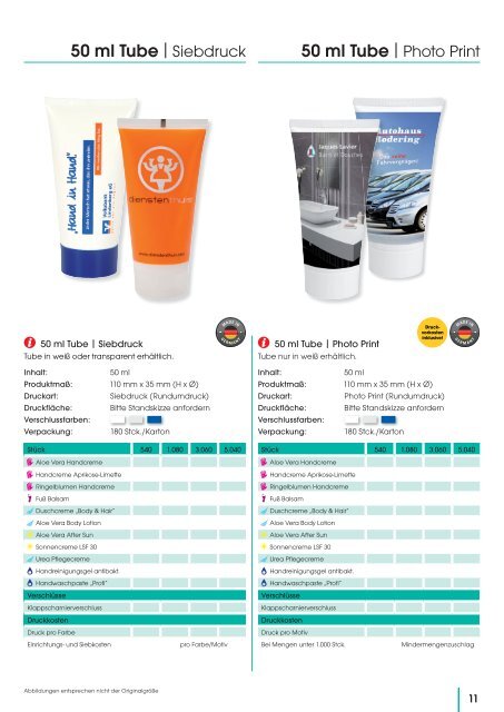 Cosmetics_Werbeartikel, Kundenpflege &amp; mehr