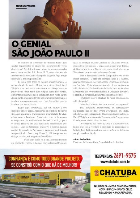 Revista Nossos Passos Março