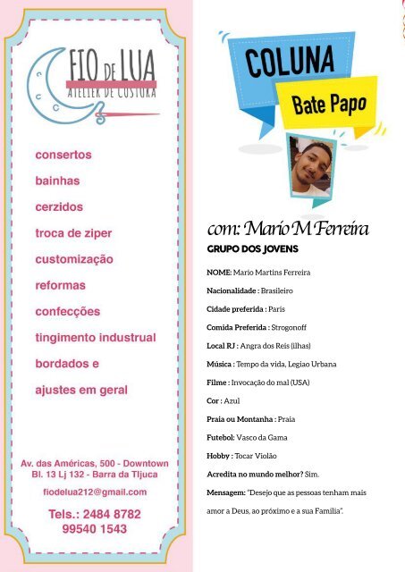 Revista Nossos Passos Março