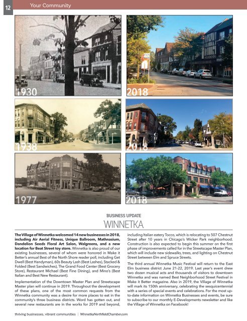 Winnetka-Northfield Chamber Guide 2019