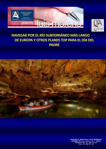 NAVEGAR POR EL RÍO SUBTERRÁNEO MÁS LARGO DE EUROPA Y OTROS PLANES TOP PARA EL DÍA DEL PADRE - Elmundo