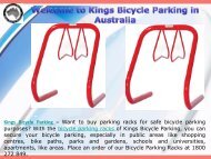Bicycle Parking Racks Service in Australia