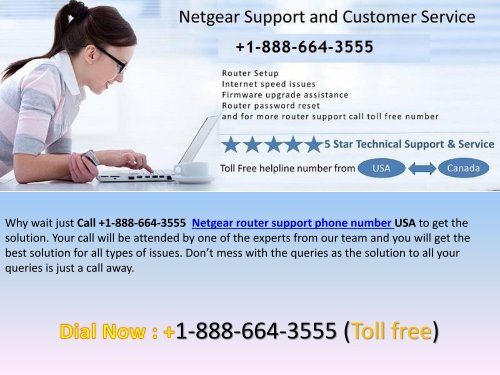 Netgear Router Customer Support Number +1-888-664-3555