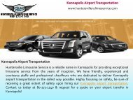 Kannapolis Airport Transportation Service