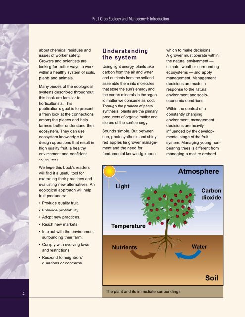 Fruit Crop Ecology and Management - UVM Apple Orchard