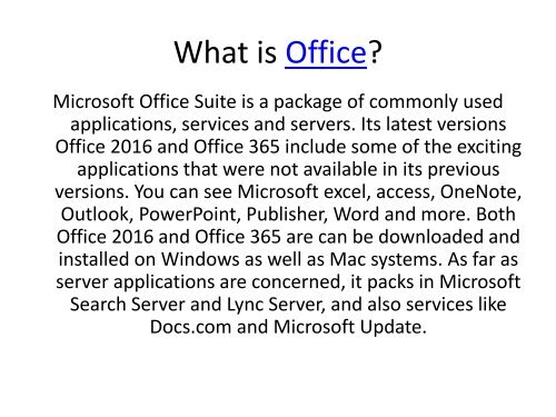 How to install office setup