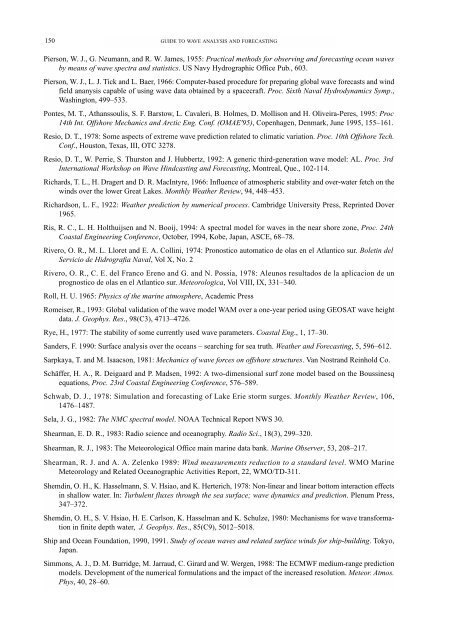 GUIDE WAVE ANALYSIS AND FORECASTING - WMO