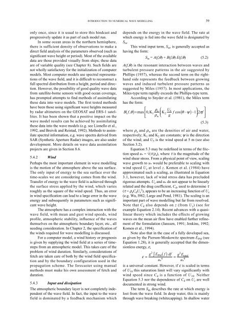 GUIDE WAVE ANALYSIS AND FORECASTING - WMO