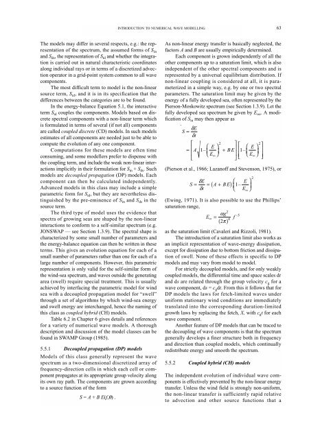 GUIDE WAVE ANALYSIS AND FORECASTING - WMO