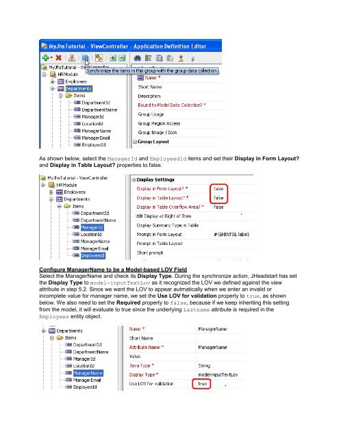 Oracle JHeadstart 11g - End-to-end Tutorial - Downloads - Oracle