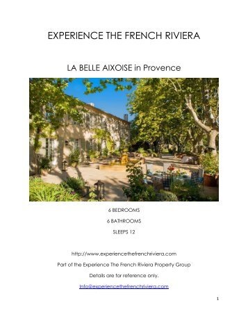 La Belle Aixoise - Provence