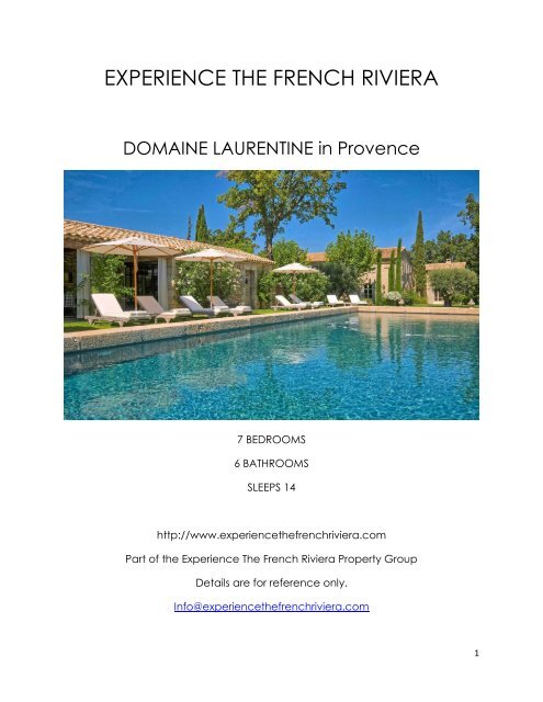 Domaine Laurentine - Provence