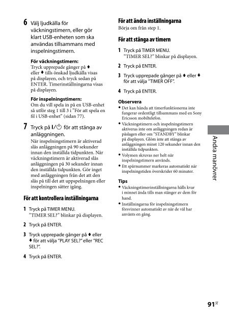 Sony CMT-DH50R - CMT-DH50R Consignes d&rsquo;utilisation Polonais