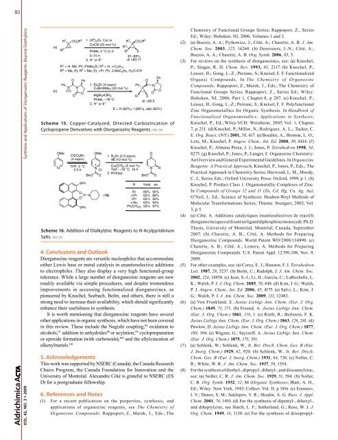 Aldrichimica Acta - Sigma-Aldrich