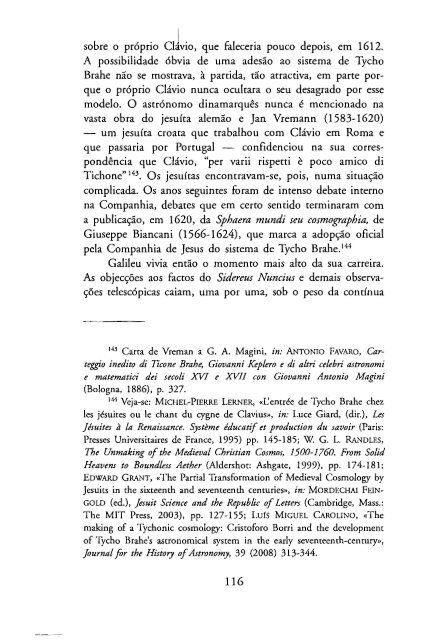 O Mensageiro das Estrelas - Galileu Galilei - 1610