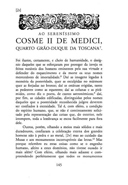 O Mensageiro das Estrelas - Galileu Galilei - 1610