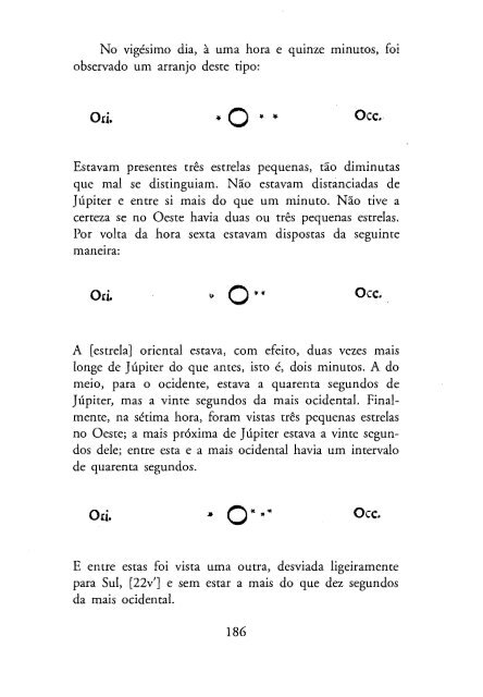 O Mensageiro das Estrelas - Galileu Galilei - 1610