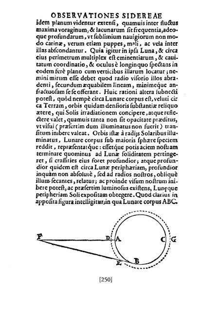 O Mensageiro das Estrelas - Galileu Galilei - 1610