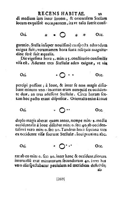 O Mensageiro das Estrelas - Galileu Galilei - 1610