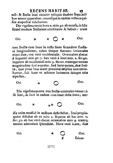 O Mensageiro das Estrelas - Galileu Galilei - 1610