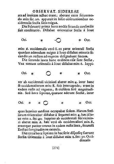 O Mensageiro das Estrelas - Galileu Galilei - 1610