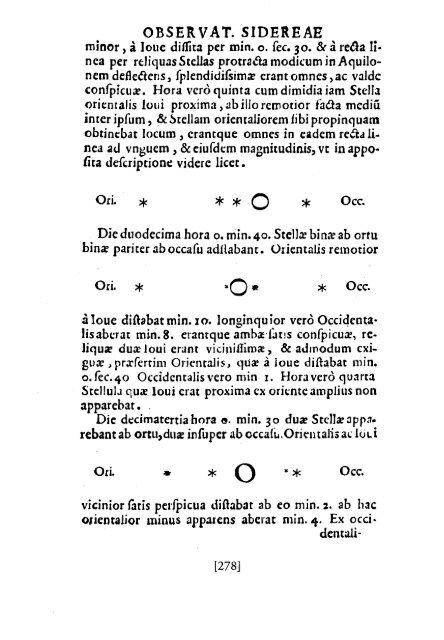 O Mensageiro das Estrelas - Galileu Galilei - 1610