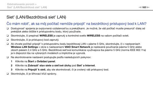 Sony VPCS13C5E - VPCS13C5E Mode d'emploi Slovaque