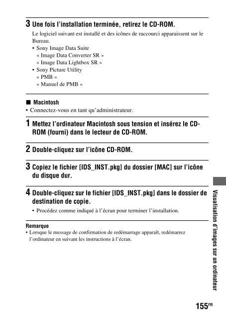 Sony DSLR-A550L - DSLR-A550L Consignes d&rsquo;utilisation Fran&ccedil;ais