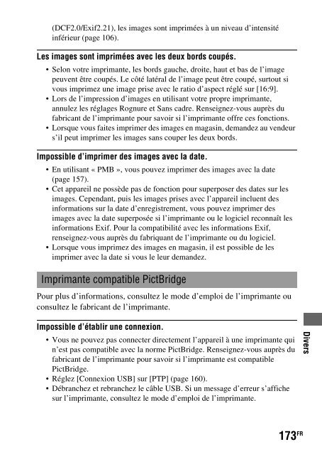 Sony DSLR-A550L - DSLR-A550L Consignes d&rsquo;utilisation Fran&ccedil;ais