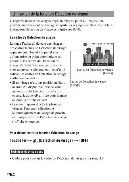 Sony DSLR-A550L - DSLR-A550L Consignes d&rsquo;utilisation Fran&ccedil;ais