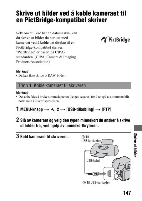 Sony DSLR-A550L - DSLR-A550L Consignes d&rsquo;utilisation Norv&eacute;gien