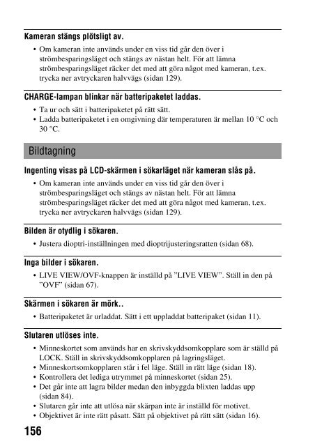 Sony DSLR-A550L - DSLR-A550L Mode d'emploi Su&eacute;dois