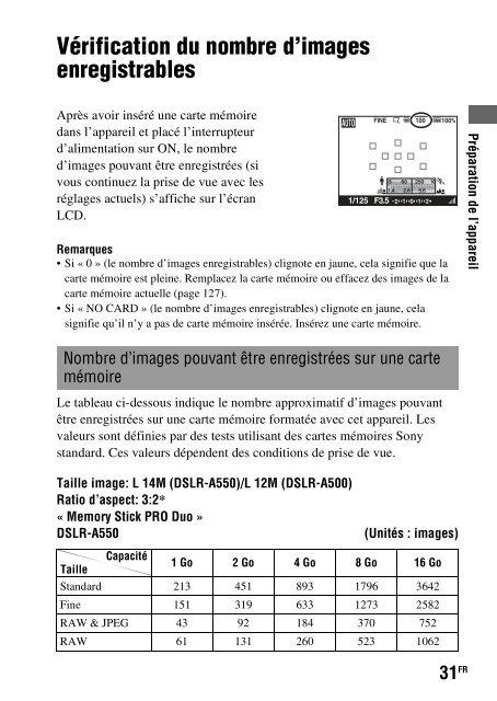 Sony DSLR-A550L - DSLR-A550L Consignes d&rsquo;utilisation Italien