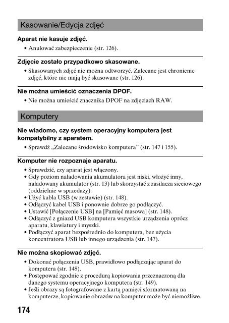 Sony DSLR-A550L - DSLR-A550L Consignes d&rsquo;utilisation Polonais