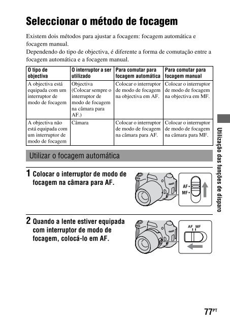 Sony DSLR-A550L - DSLR-A550L Consignes d&rsquo;utilisation Espagnol