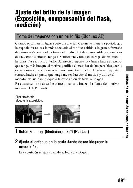 Sony DSLR-A550L - DSLR-A550L Consignes d&rsquo;utilisation Espagnol