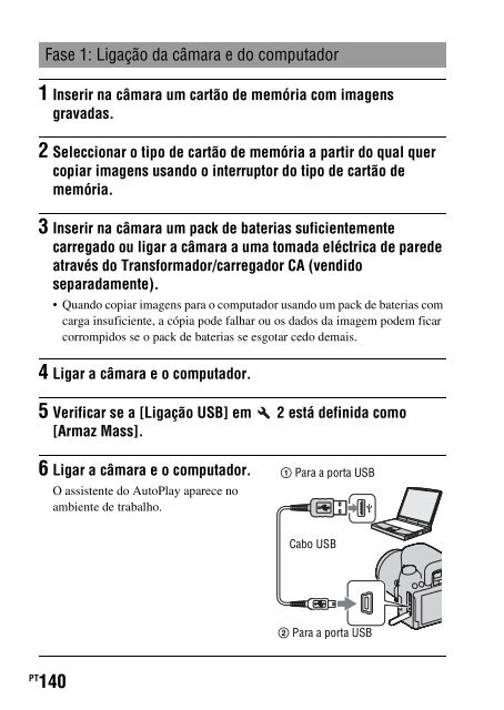 Sony DSLR-A550L - DSLR-A550L Consignes d&rsquo;utilisation Portugais