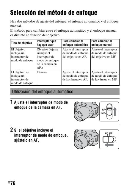 Sony DSLR-A550L - DSLR-A550L Consignes d&rsquo;utilisation Portugais