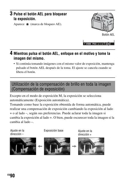 Sony DSLR-A550L - DSLR-A550L Consignes d&rsquo;utilisation Portugais