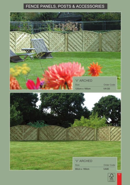 Hopkins Fencing Garden Products Brochure & Price list
