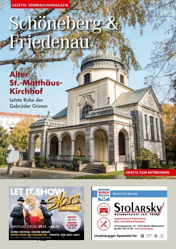 Gazette Schöneberg & Friedenau Nr. 11/2017
