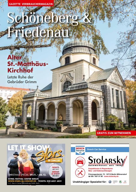 Gazette Schöneberg & Friedenau Nr. 11/2017