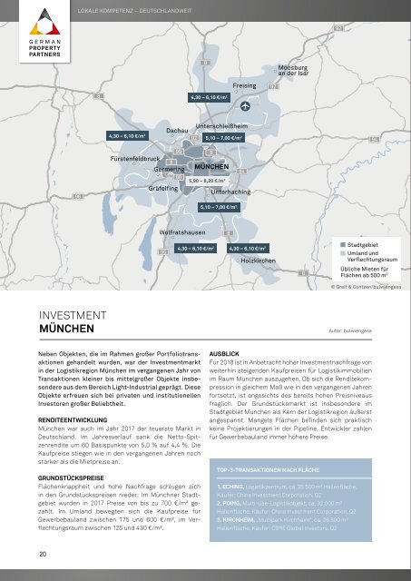 GPP Marktbericht Industrie/Logistik Deutsche Top-7-Standorte 2017