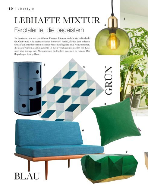 Interieur Lust auf Wohnen 1/2018