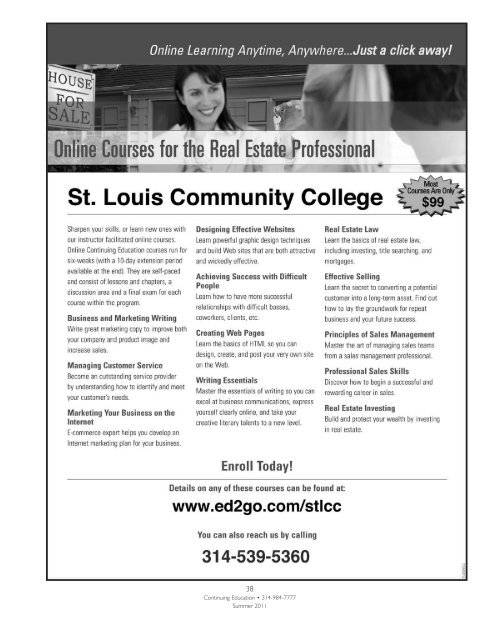 Put A Little Class In Your Life! - St. Louis Community College