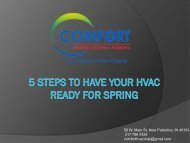 5 steps to have your HVAC