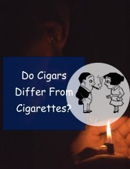Do Cigars Differ From Cigarettes