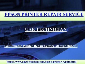 Epson Printer Repair Service Contact us +971-523252808